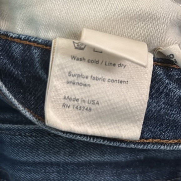 Reformation High Rise Skinny Jeans Medium Rinse Sz 28 - Picture 4 of 6